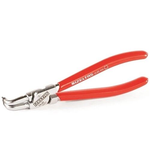 İzeltaş İç Segman Pensesi Yaysız Eğri 210 Mm 3331120210