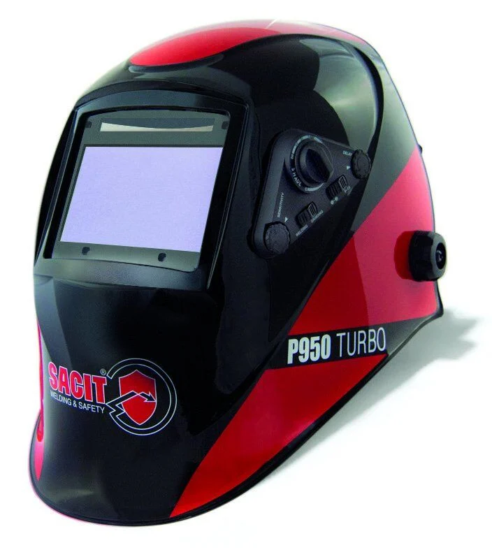 Sacit P950 Turbo Otomatik Kararan Kaynak Maskesi  True Color Temiz | Net Görüntü