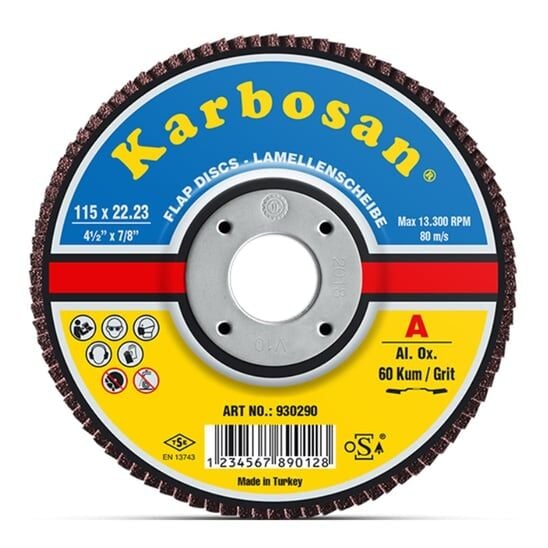 Karbosan Premium Ao 115 Flap Disk Nk 60 - 982980