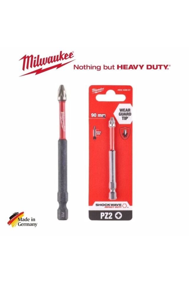 Bits Uç Pz2x90mm Shockwave 4932430867