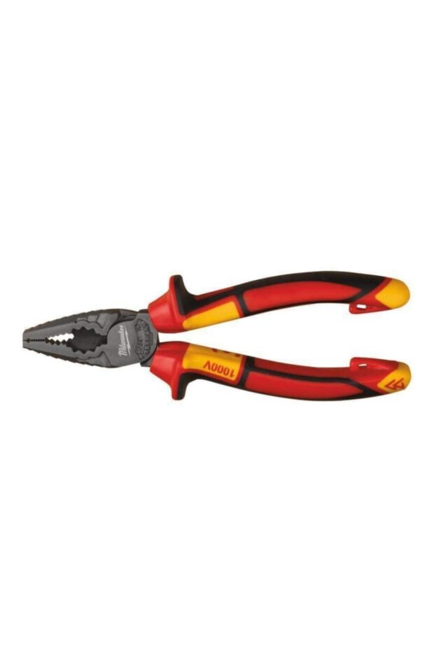 T4932464571 Ağır Hizmet Tipi Vde Elektrikçi, Izoleli Kombine Pense 165mm