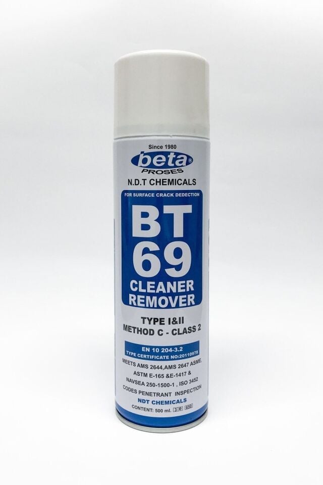 Bt69 500 Ml Penetrant Kaldırıcı & Temizleyici Sprey