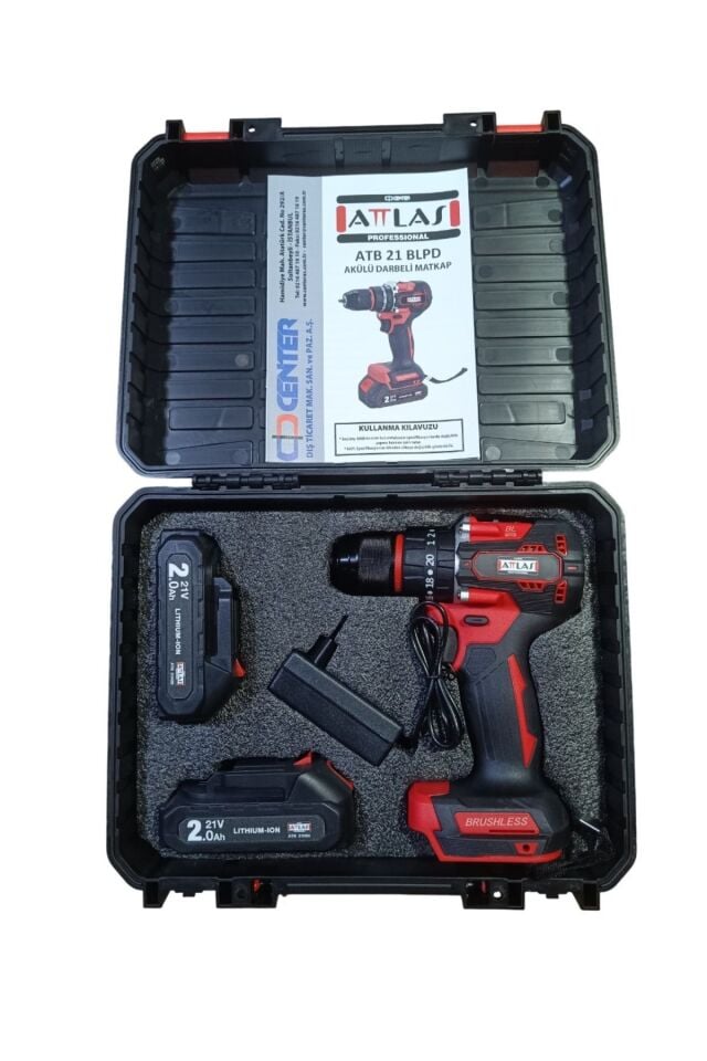 ATB 21 BLPD-202C 21 V Akülü Kömürsüz Darbeli Matkap - A0104075
