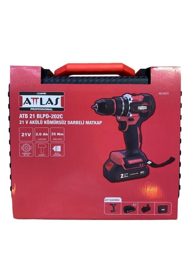 ATB 21 BLPD-202C 21 V Akülü Kömürsüz Darbeli Matkap - A0104075