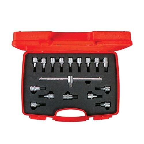 İzeltaş Lokmalı Allen Uç ve Star Torx Uç Takımı 17 Parça 1113006017