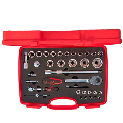 İzeltaş Lokma Takımı 1/4 - 1/2'' 35 Parça 1113001038