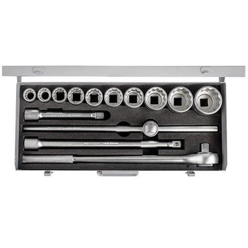 İzeltaş Oniki Köşe Lokma Anahtar Takımı 3/4'' 14 Parça 1120006014