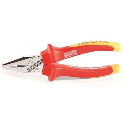 İzeltaş İzoleli Elektrikçi Kombine Pense 1000 Volt 180 mm 3020126180